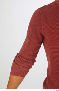 Nathaniel arm casual dressed red sweater sleeve upper body 0001.jpg